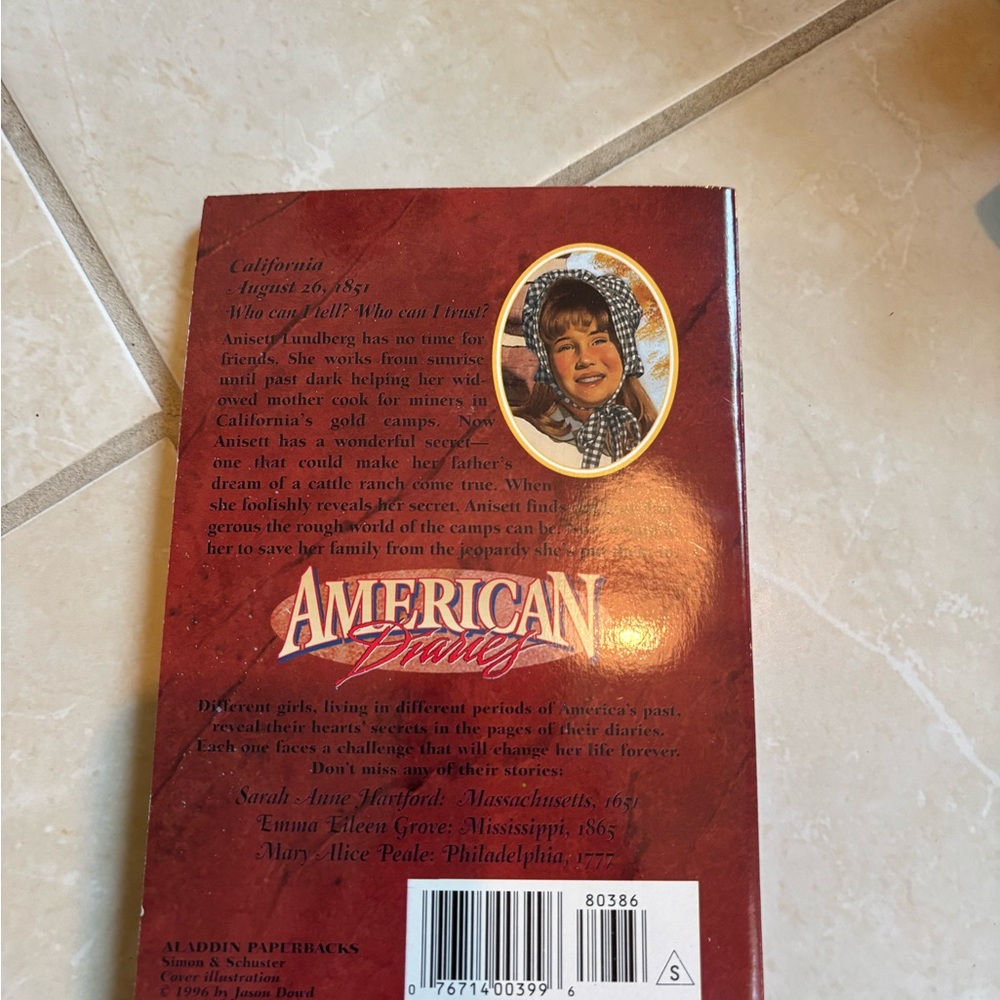 4 American Girl Diary Series 1st four books series by Kathleen Duey  4 BOOKS VTG - Picture 9 of 12